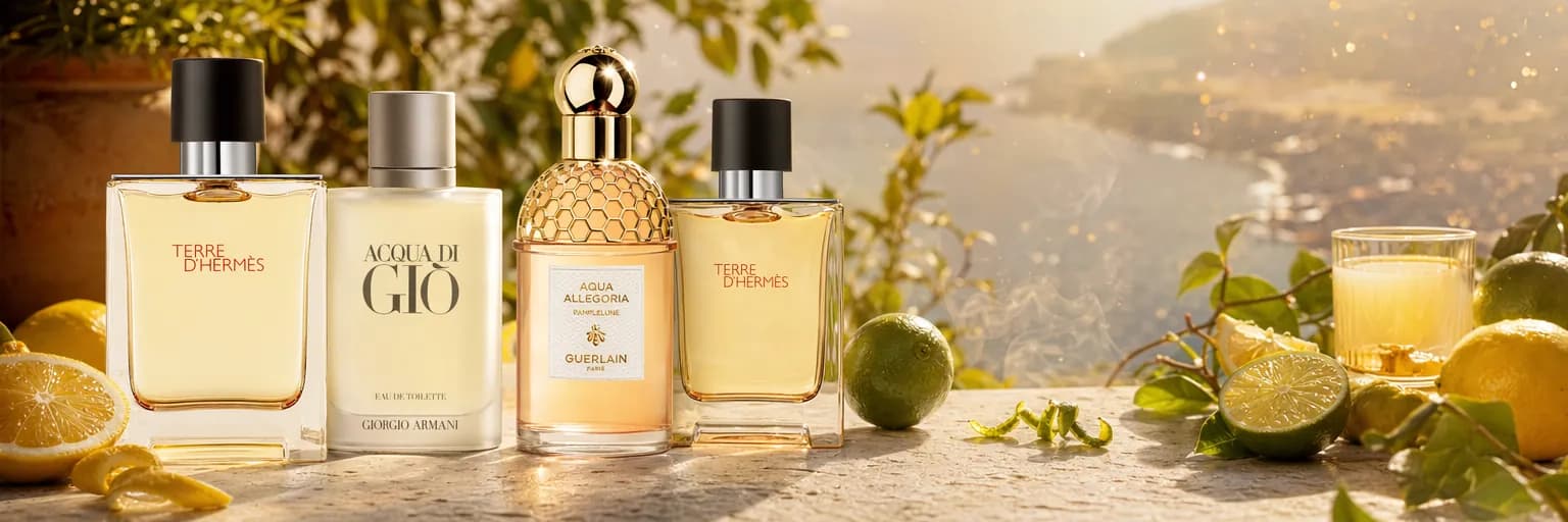Parfum citronné : fraîcheur zestée et légèreté hespéridée