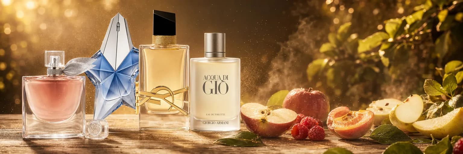 Parfum fruité : la fraîcheur juteuse d'une famille olfactive solaire