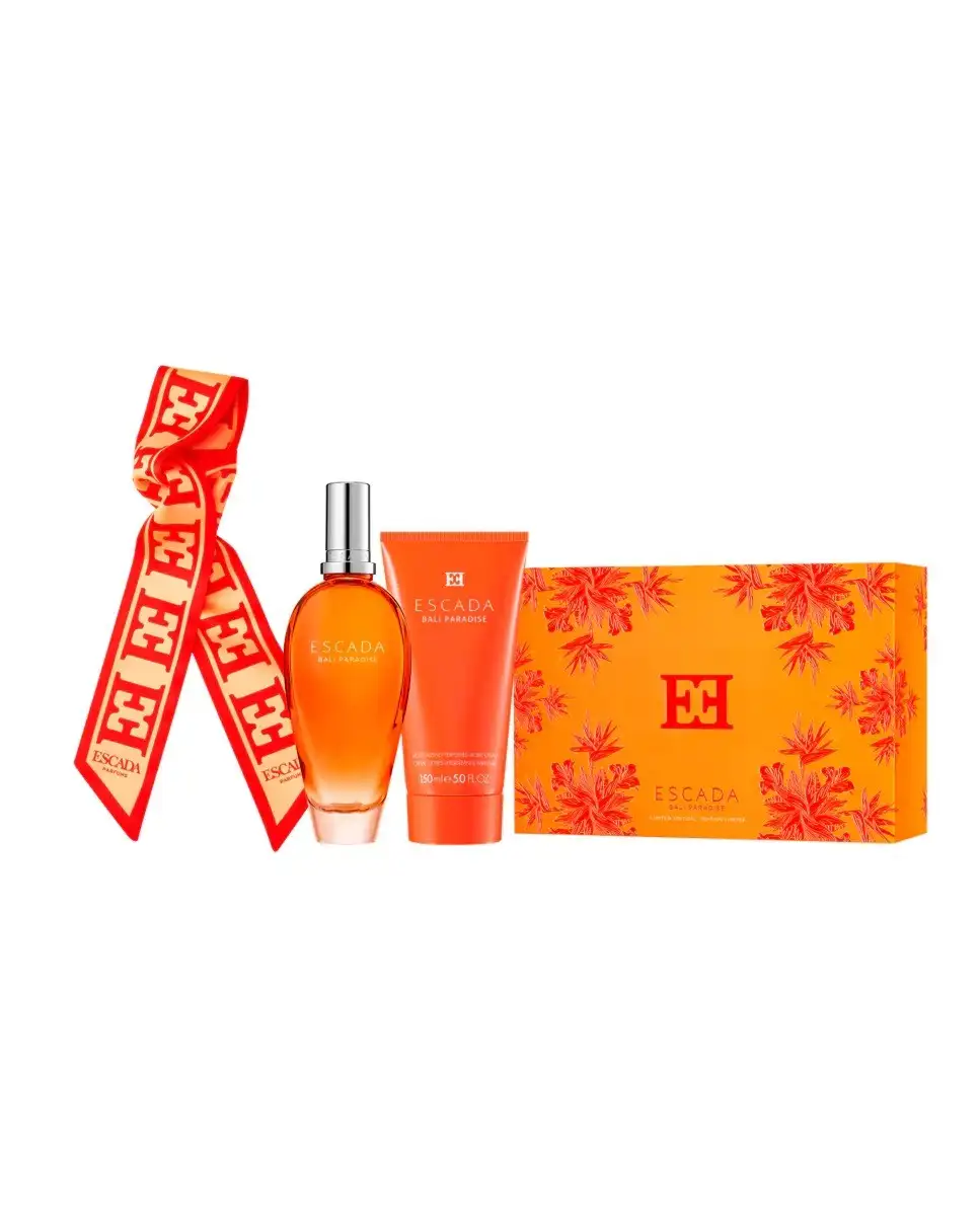 Eau de Toilette 100 ml + lait corps 150 ml + serviette