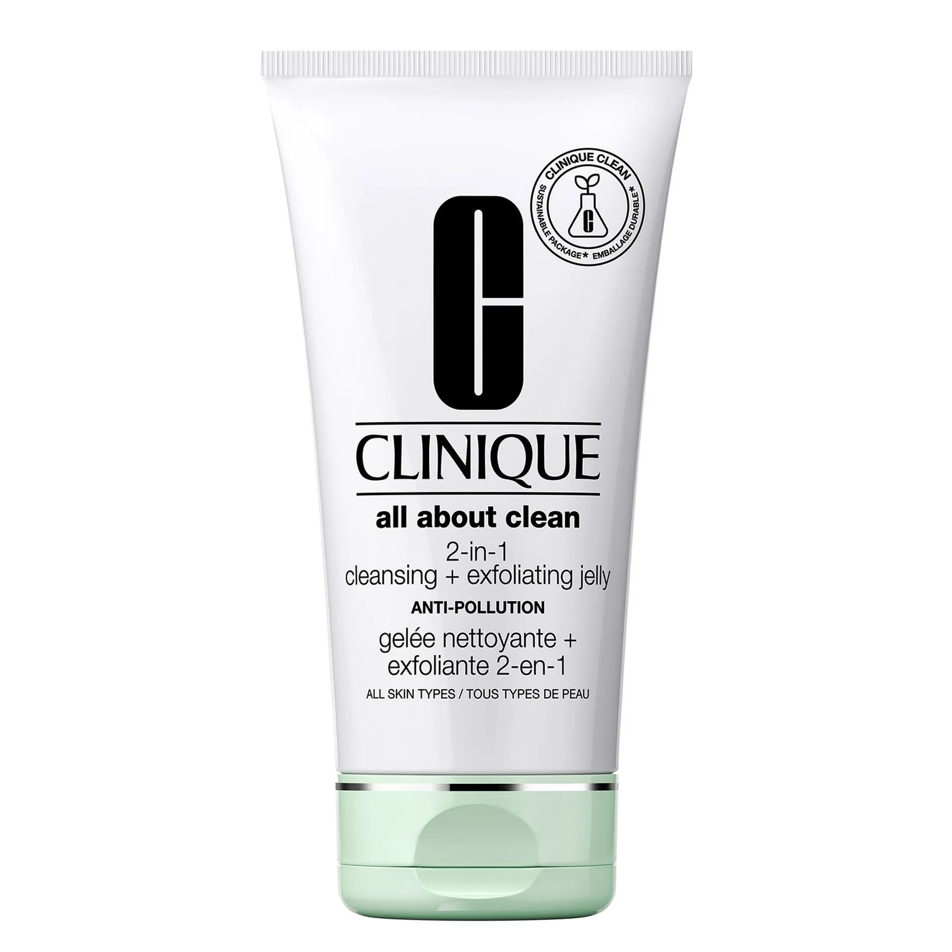 Clinique All About Clean Gelée Nettoyante + Exfoliante 2-en-1