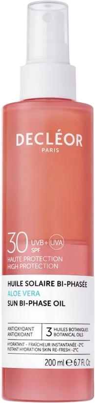Decléor Huile Solaire Bi-phasée SPF 30