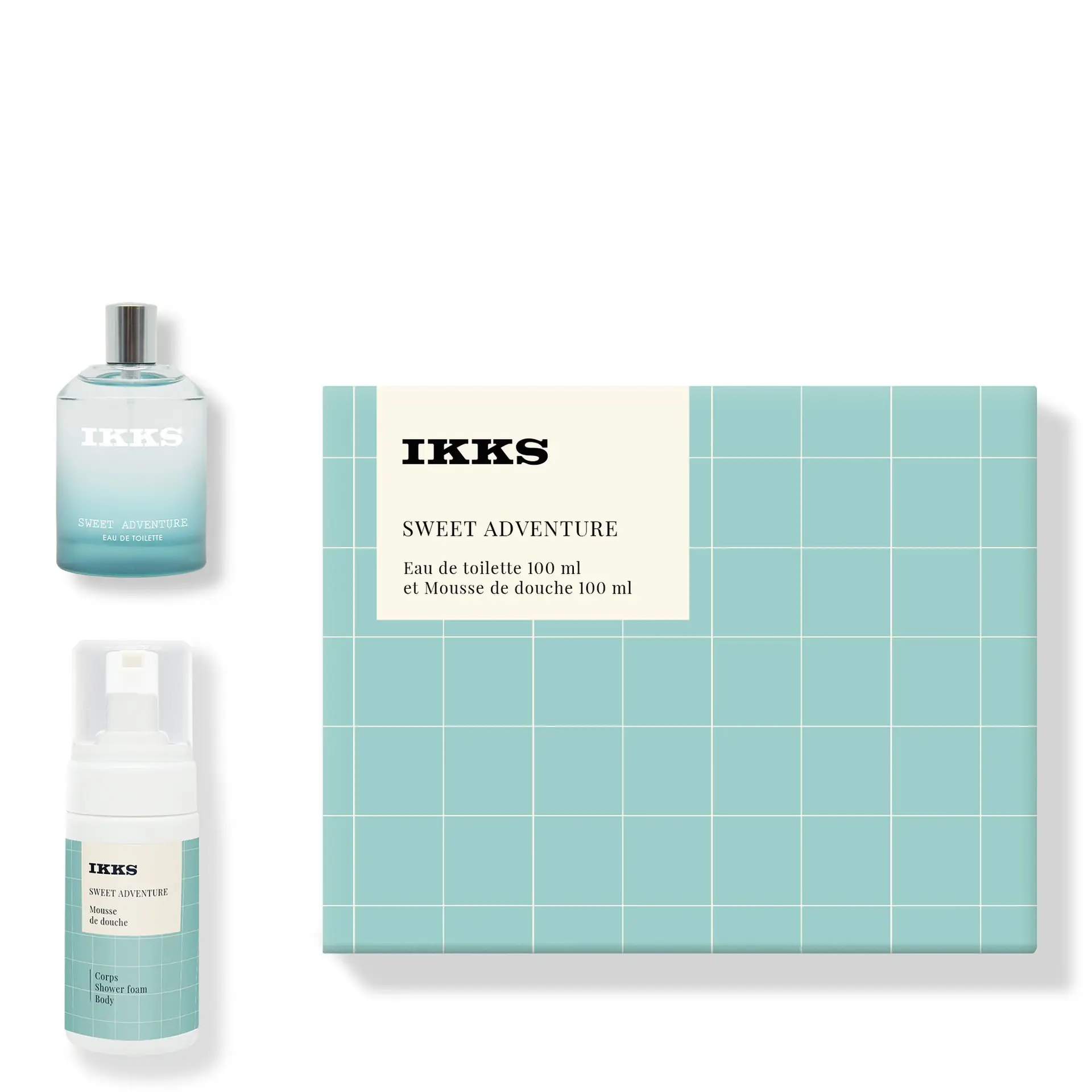 IKKS Sweet Adventure Coffret Eau de Toilette & Mousse de Douche