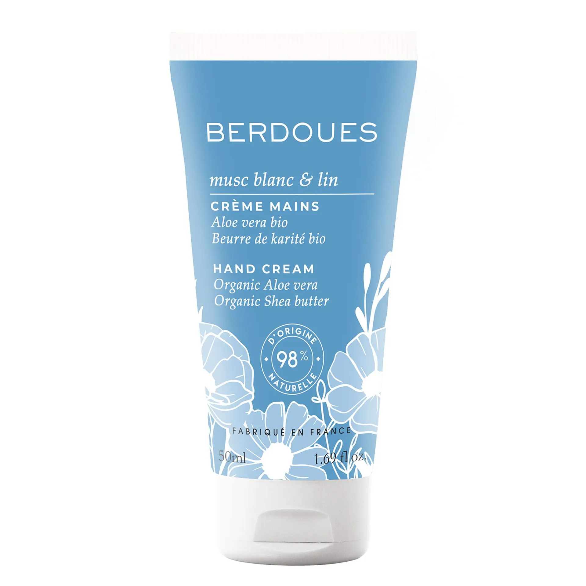 Berdoues Musc Blanc & Lin Crème Mains