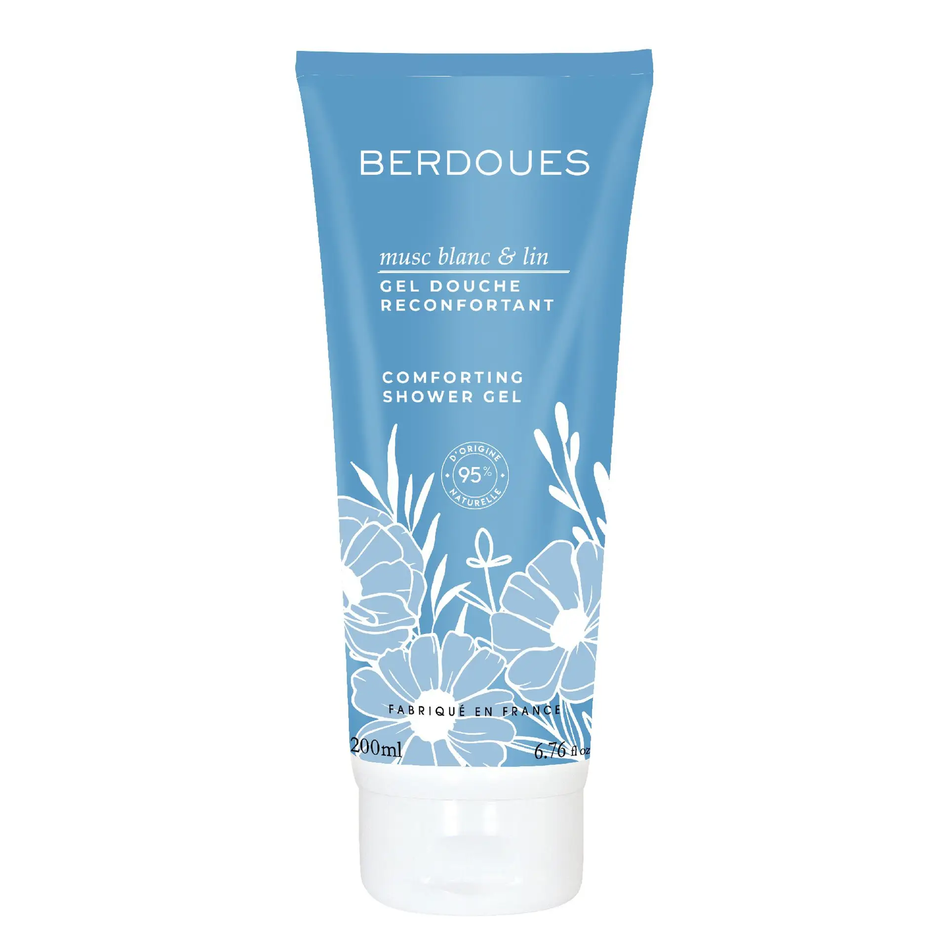 Berdoues Musc Blanc & Lin Gel Douche