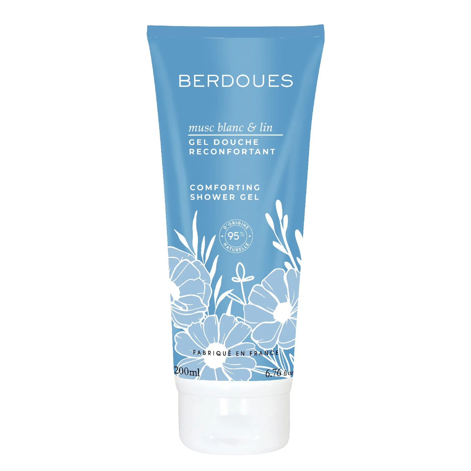 Berdoues Musc Blanc & Lin Gel Douche
