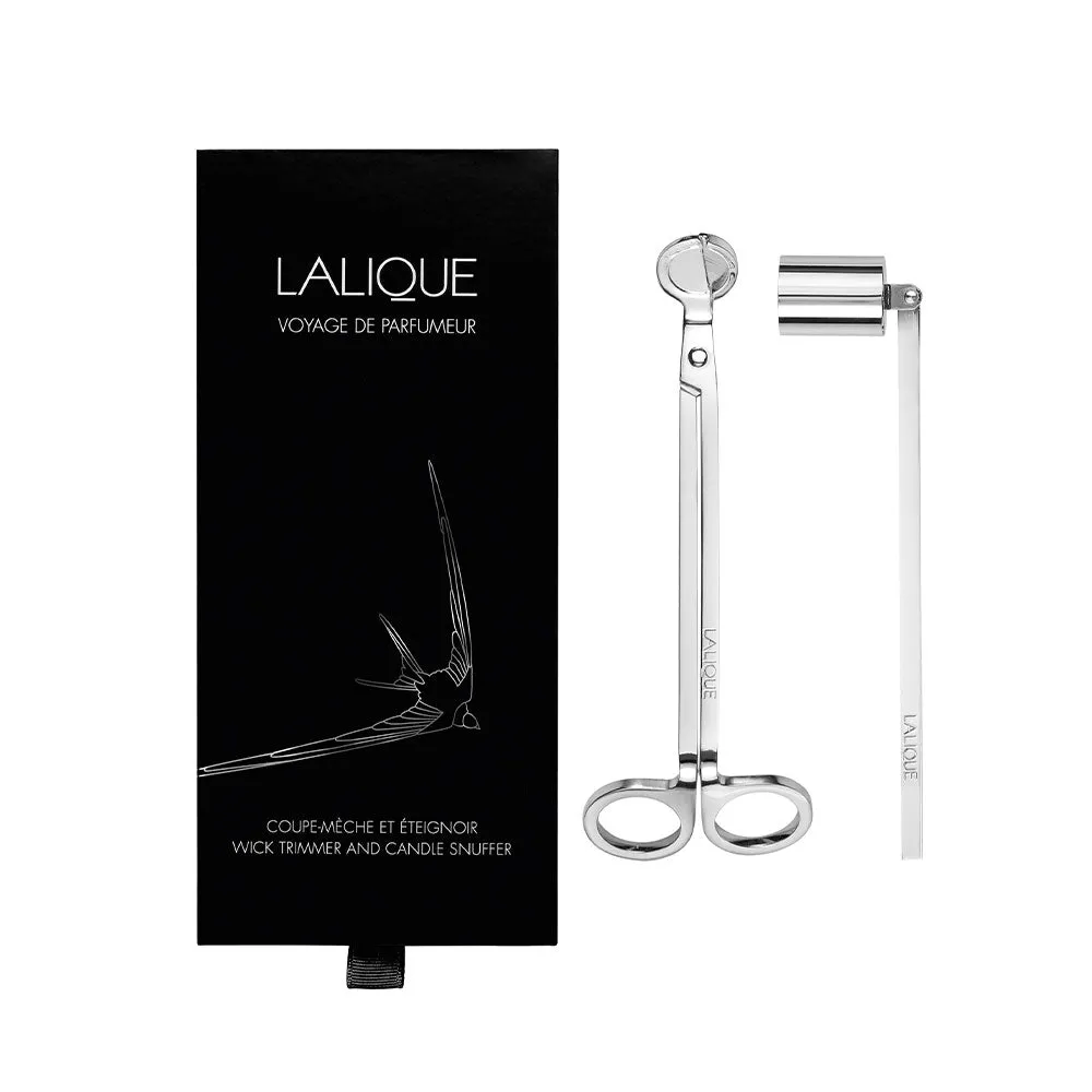 Lalique Set pour Bougies – Éteignoir & Coupe-Mèche