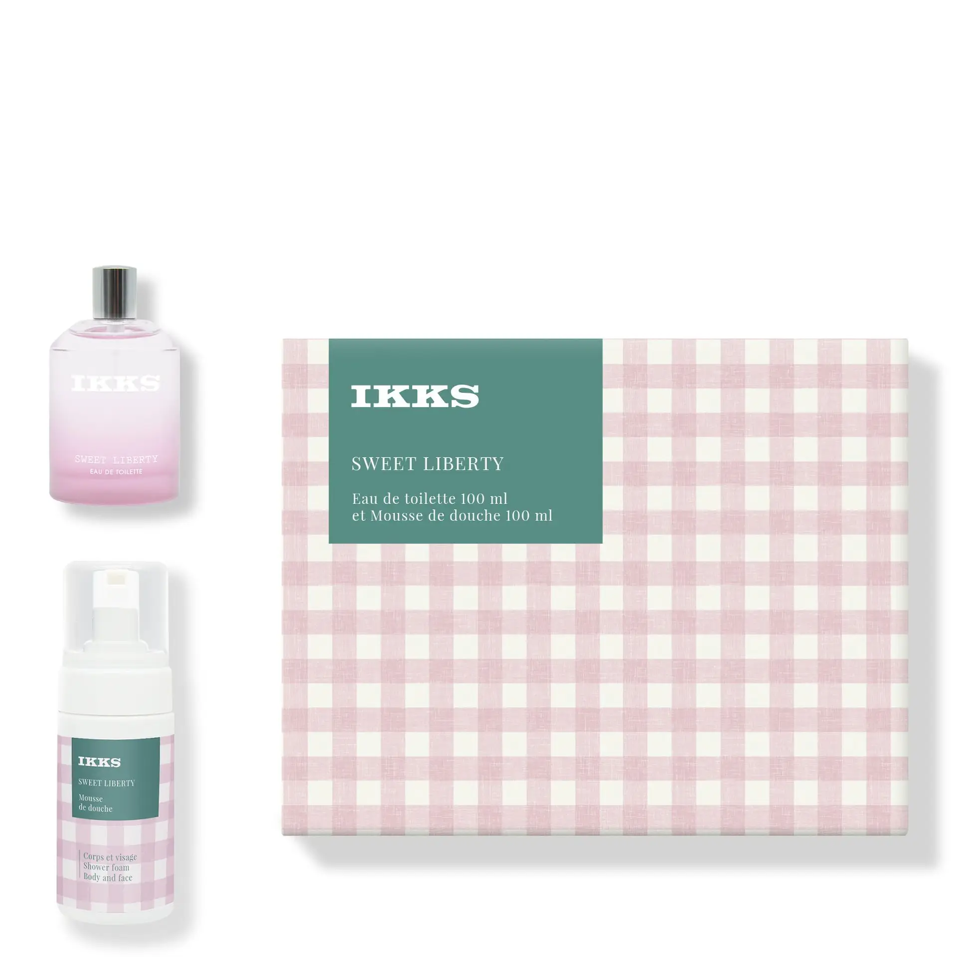 IKKS Sweet Liberty – Coffret Eau de Toilette & Mousse de Douche