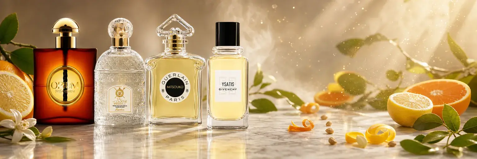 Parfum agrumes : guide d'achat et meilleurs parfums 2026