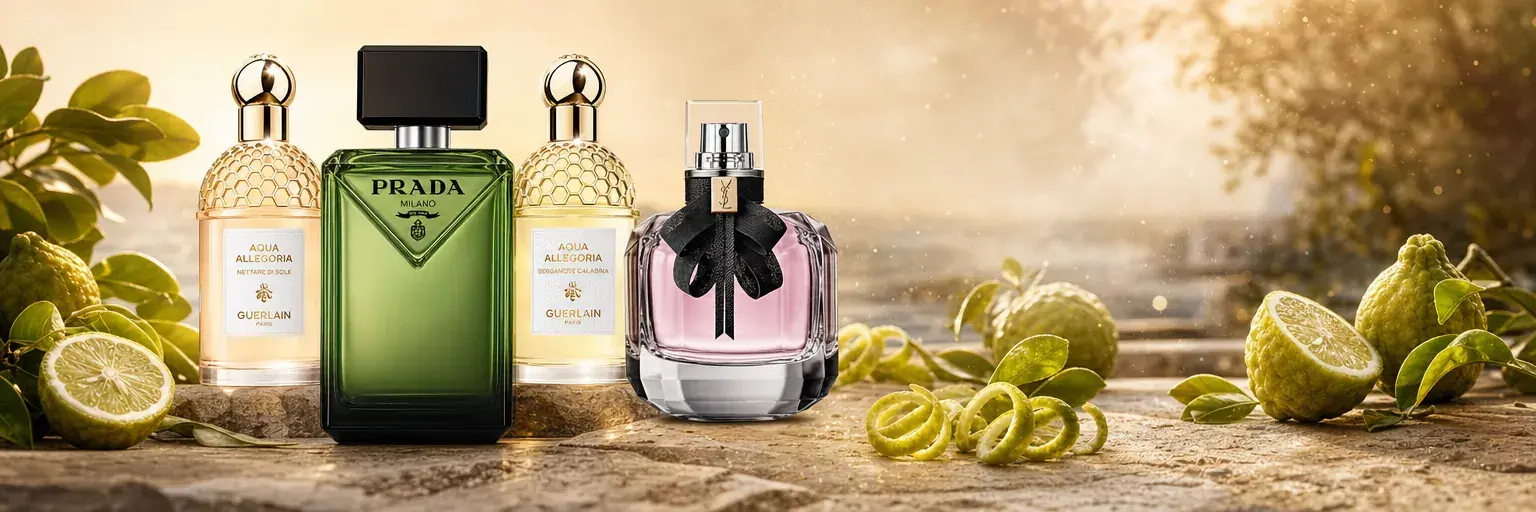 Parfum à la bergamote de Calabre : guide d'achat et meilleurs parfums 2026