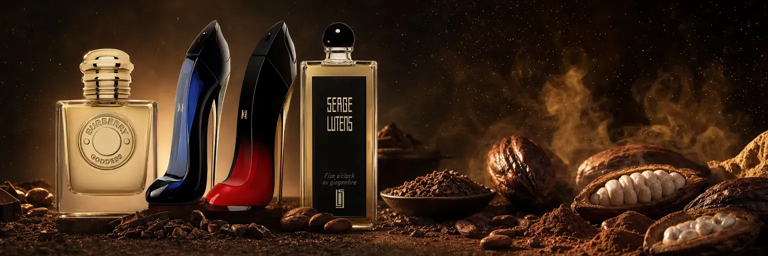 Parfum cacao : guide d'achat et meilleurs parfums 2026