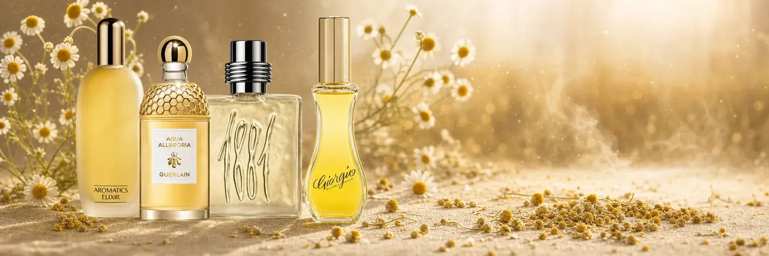 Parfum à la camomille : guide d'achat et meilleurs parfums 2026
