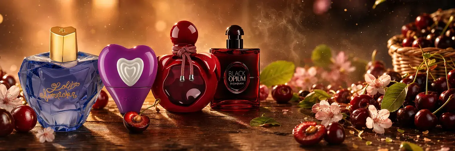 Perfume de cereja: guia de compra e melhores perfumes 2026