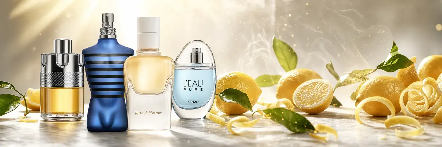 Parfum citron : guide d'achat et meilleurs parfums 2026
