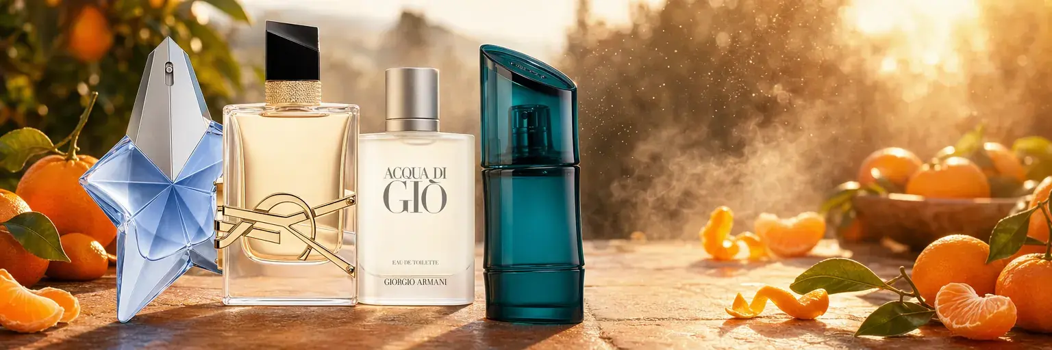 Parfum mandarine : guide d'achat et meilleurs parfums 2026