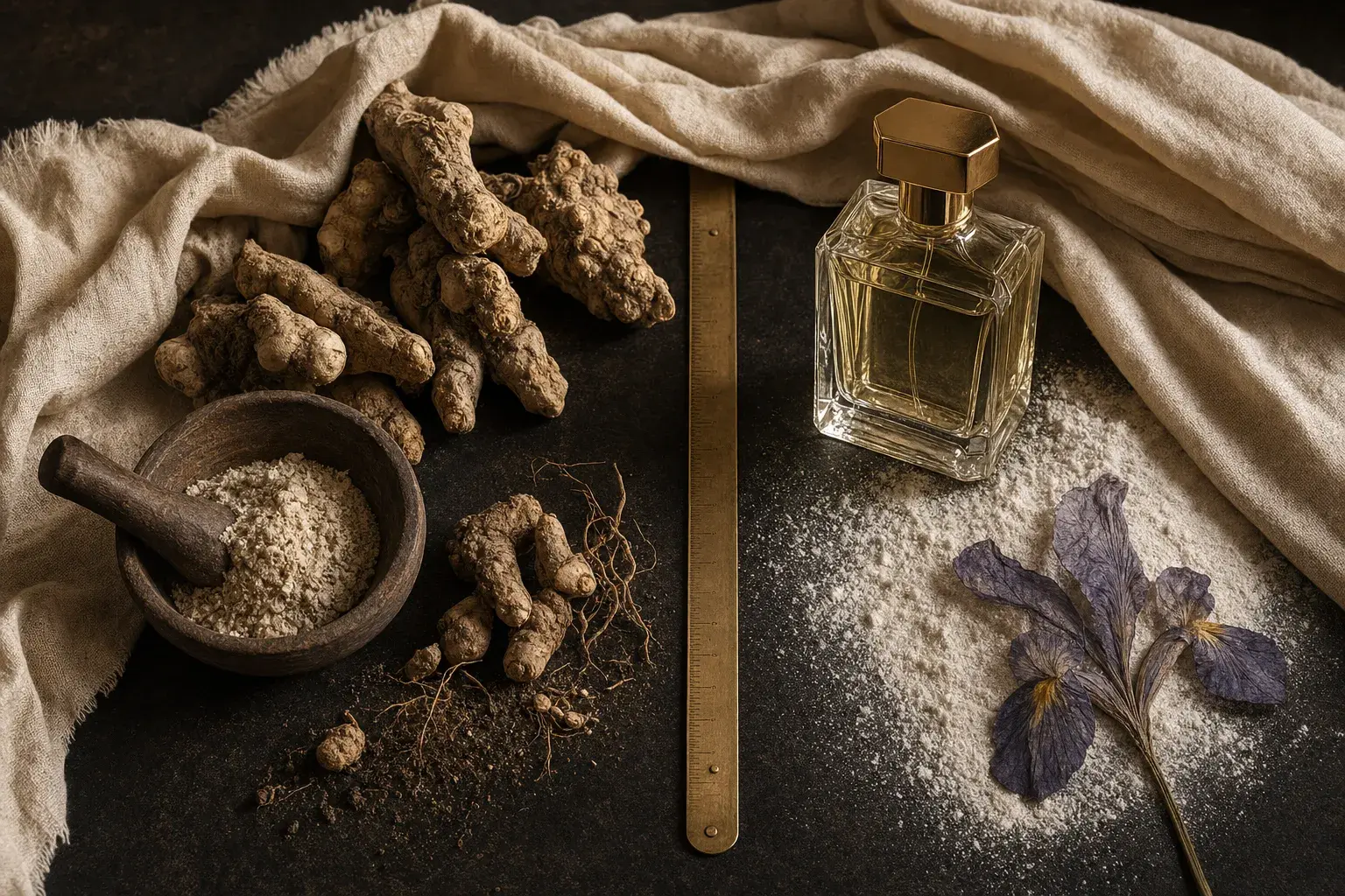 Iris poudré ou iris racinaire : comment les distinguer ? — illustration