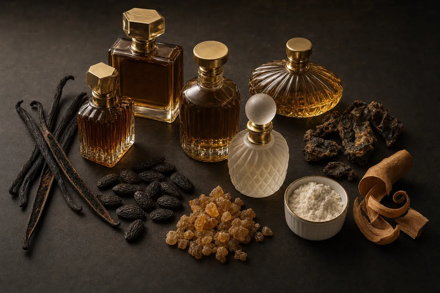 Les grandes familles de parfums vanillés — illustration