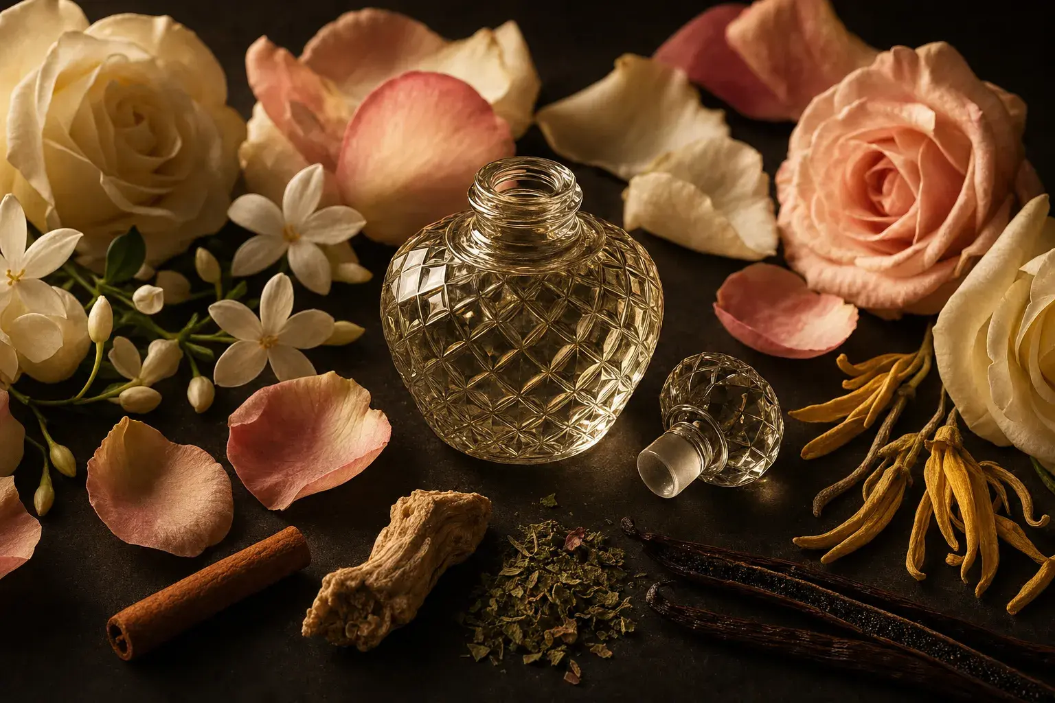 Les notes de cœur : l'âme du parfum — illustration