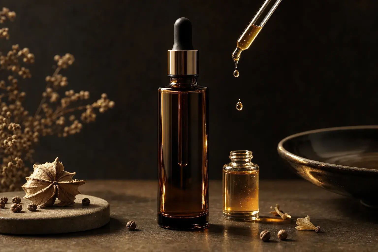 Étape 2 : le sérum, un concentré d'actifs ciblés — illustration