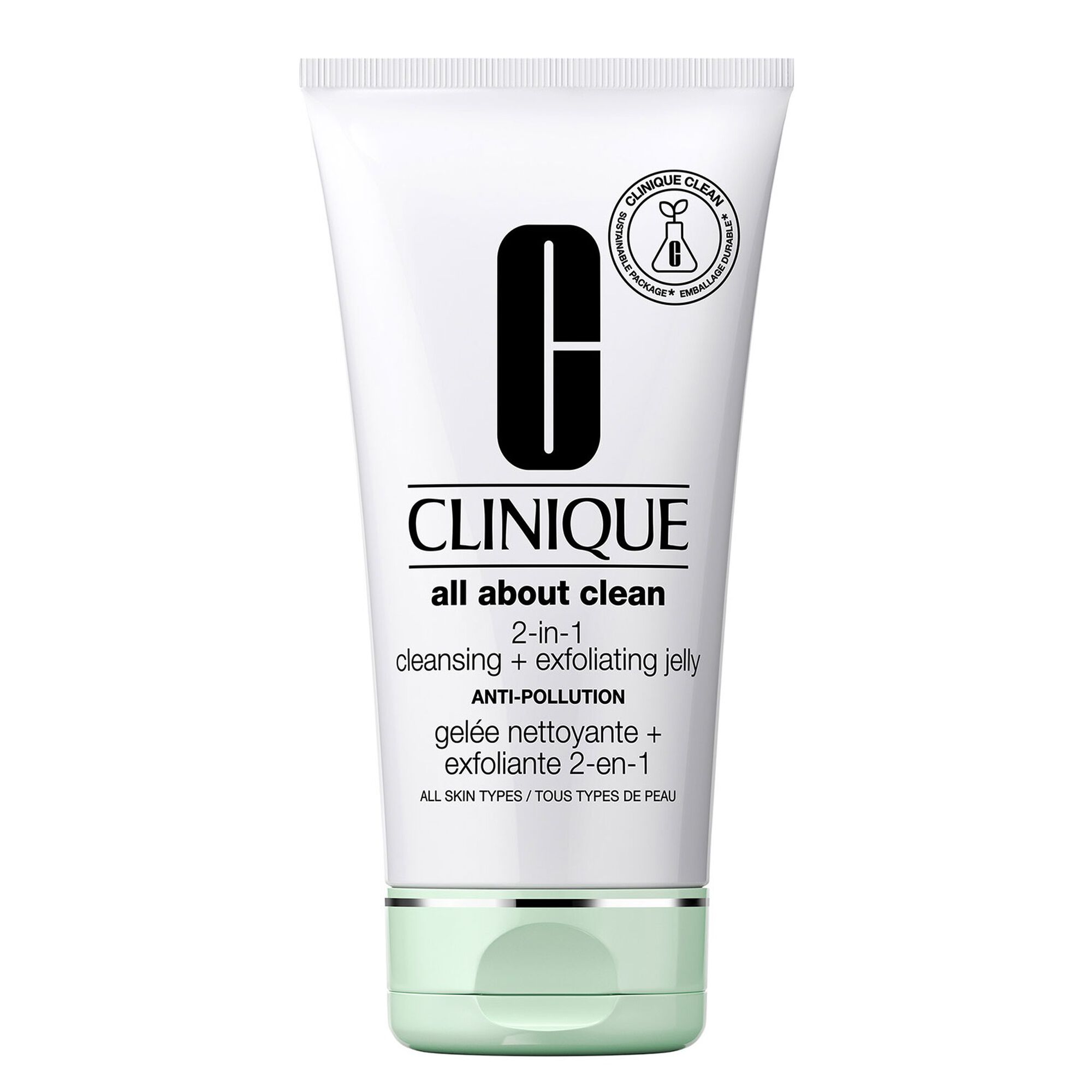 Clinique All About Clean Gelée Nettoyante + Exfoliante 2-en-1
