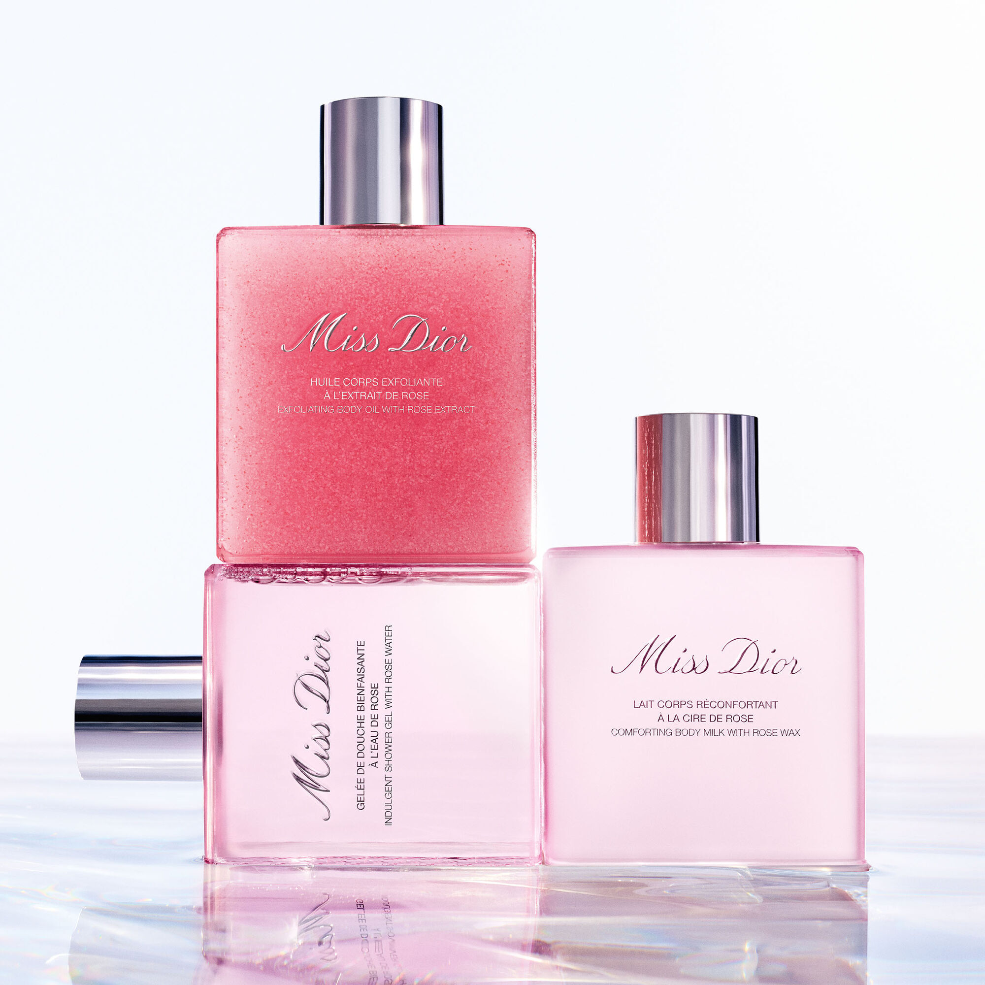 ❨ 新品未開封❩ MissDior LaitCorps Réconfortant DIOR Miss Dior Lait Corps Réconfortant à la Cire de Rose Lait