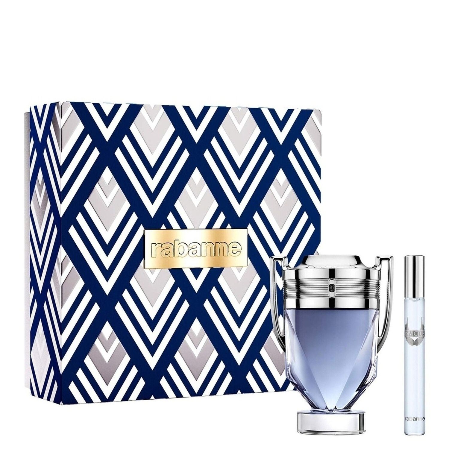 Invictus Eau de Toilette 100 ml + Vaporisateur Voyage Rabanne