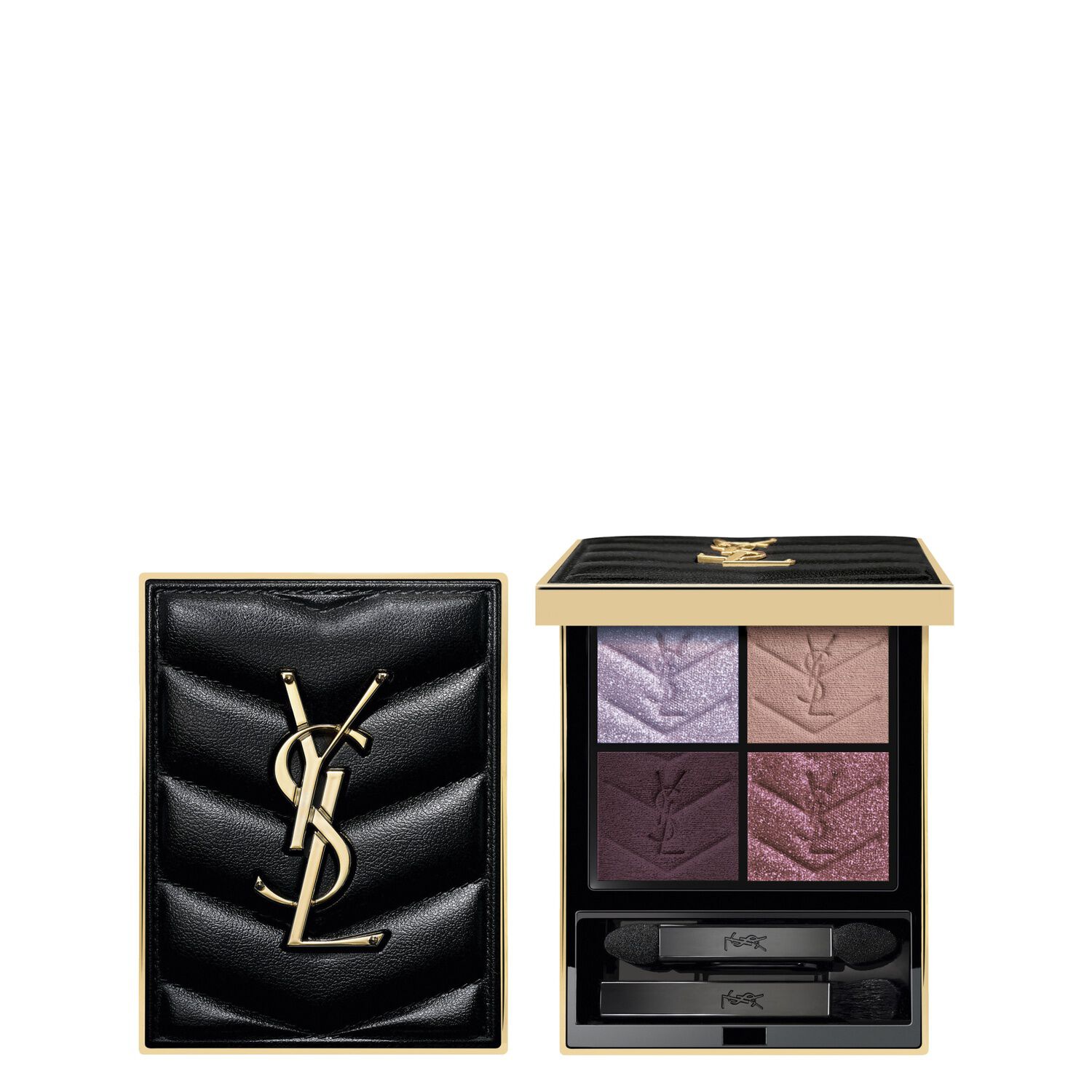 Yves Saint Laurent Couture Mini Clutch 840 Magnetic Purple