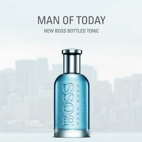 Boss Bottled Tonic et sa silhouette fraîche et élégante