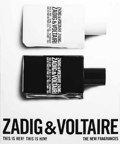 La publicité de This is Him de Zadig & Voltaire