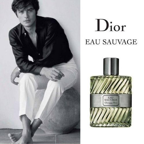 Alain Delon pour Eau Sauvage de Dior