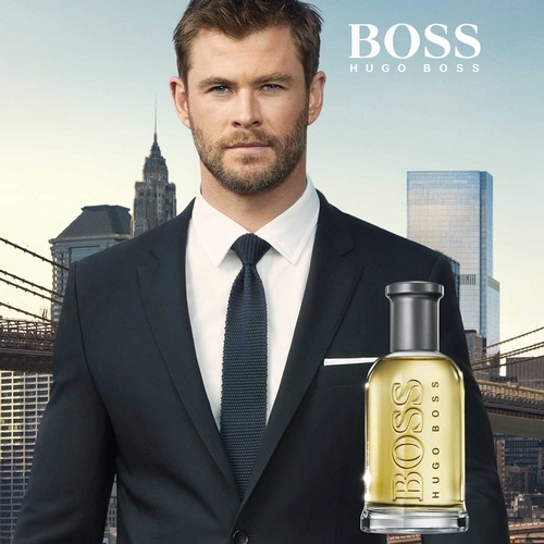 Chris Hemsworth, le visage de Boss Bottled d'Hugo Boss